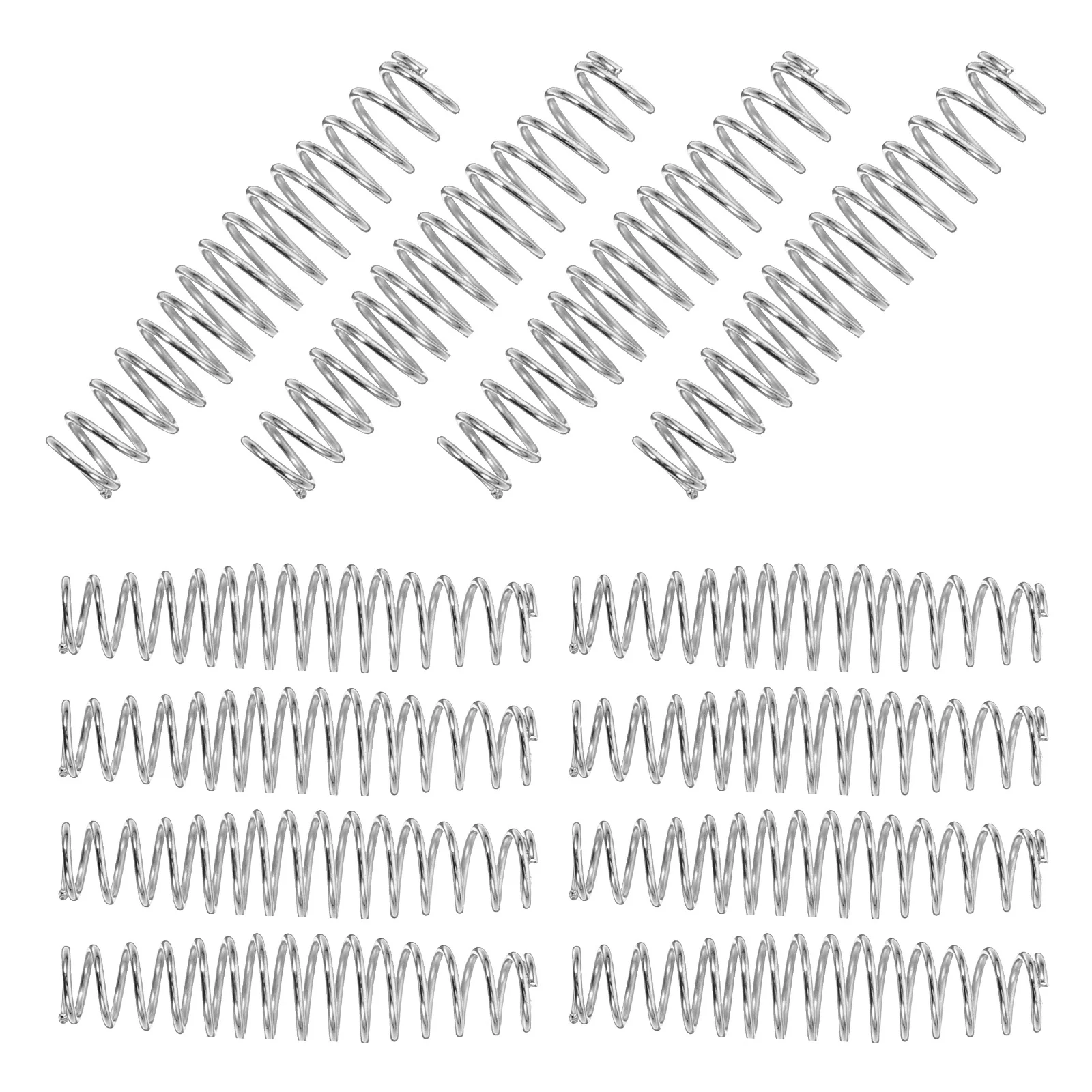 

12Pcs Pruner Shear Spring Durable Stainless Steel Replacement Part for Hand Pruners Garden Shears Trimming Spring