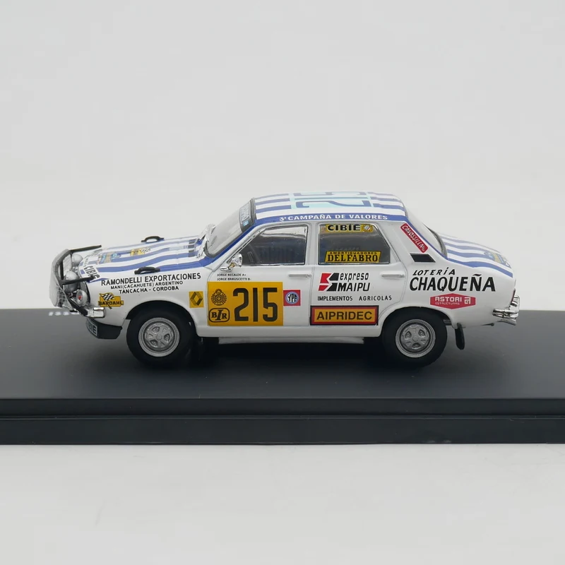 دييكاست IXO 1:43 مقياس رينو 12 TS WRC 1978 رالي سيارة سبيكة سيارة نموذج تحصيل لعبة هدية تذكارية عرض حلية