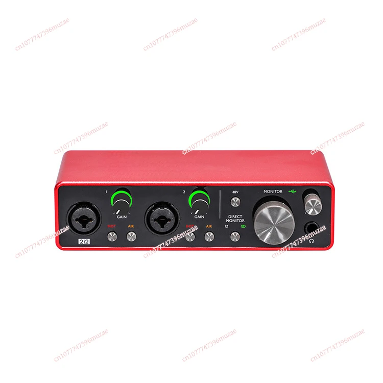 The Third Generation USB Audio Interface Sound Card Is Specifically Designed for Live Singing and Studio Recording