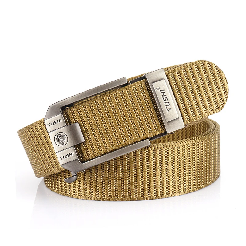 Vatlty automatischer Schnallen gürtel für Männer 34mm echter Nylon militärischer taktischer Gürtel rutsch fester Wander jagd gürtel männlich 7