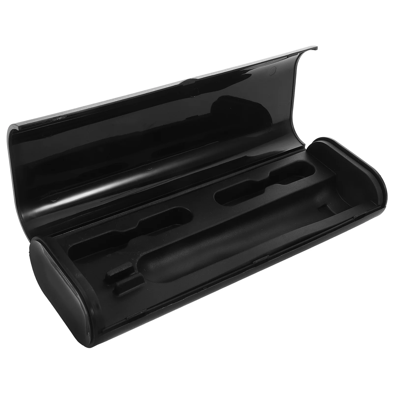 

Portable Electric Toothbrush Case Travel Holder with Floss Storage Compact Protection for Trips and Daily Commute