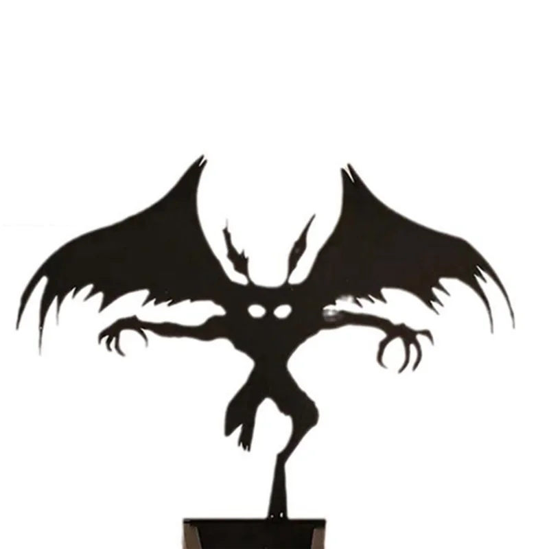 Halloween Decorations Home Halloween Decor,Funny Shadow Candle Holders Tabletop Decorative Candle Stands Decoration B