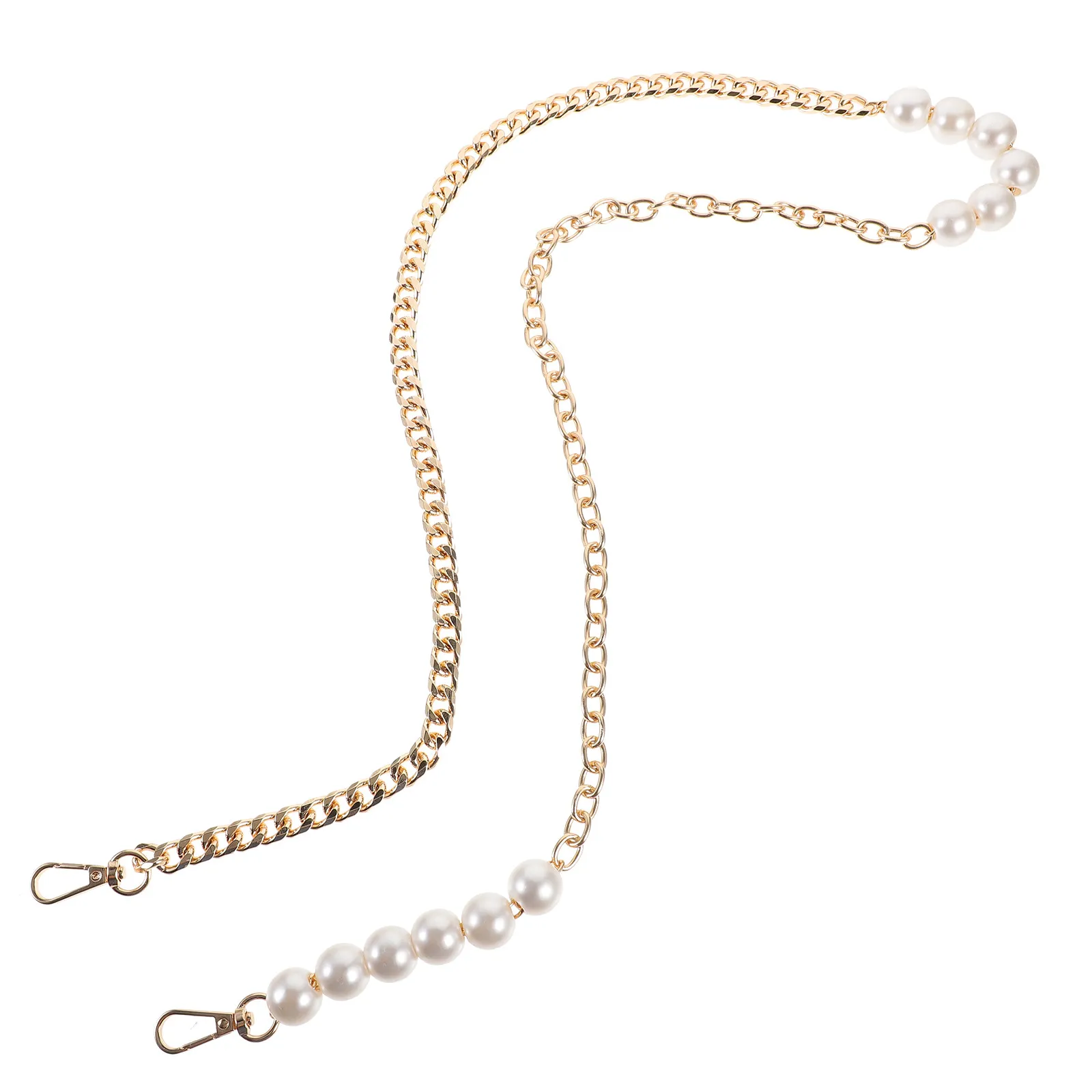 Metal Bag Chain Extender Purse Strap Extender Chain for Crossbody Or Shoulder Wear Easy Install Remove Bag Accessories Fashion