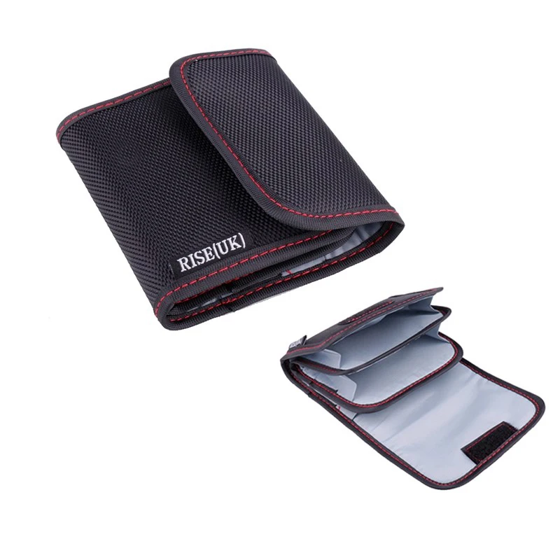 Bild 5: Objektiv Filter Brieftasche Schutz Fall 3/4 Taschen Tasche Kamera Filter Brieftasche Objektiv Adapter Ring Lagerung Tasche Fall Beutel Halter Für DSLR
