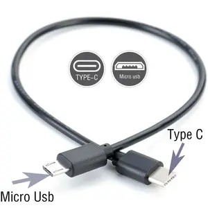 Type C for Micro USB Macho Sync Cargo otg Charger Cable Cable Adapter Huawei Samsung USBC Wire 6 Main Sales Cable OTG - №5