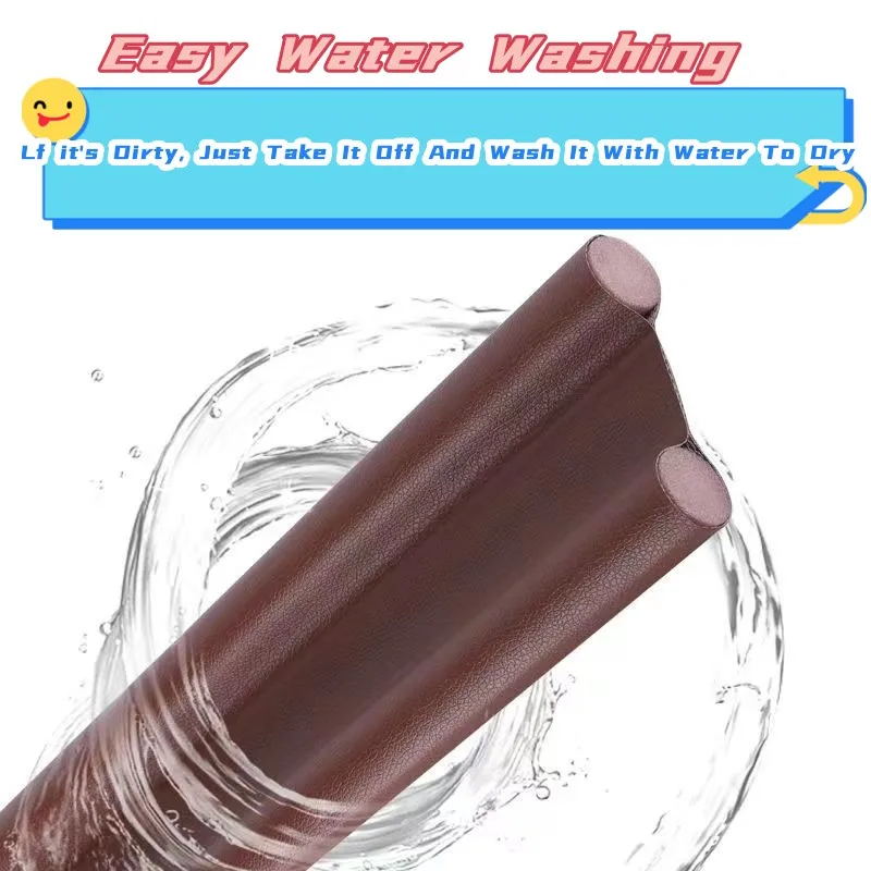 Leather Door Seam, Door Bottom Sealing Strip, Gap, Sound Insulation, Bedroom Insect And Wind Resistant Strip, Dustproof Sticker