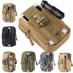 Tactical Hunting Bag Waist Pack Molle Pouch Small Belt Pocket Waist Bag Outdoor Sport Running Travel Camping Hiking Pouch