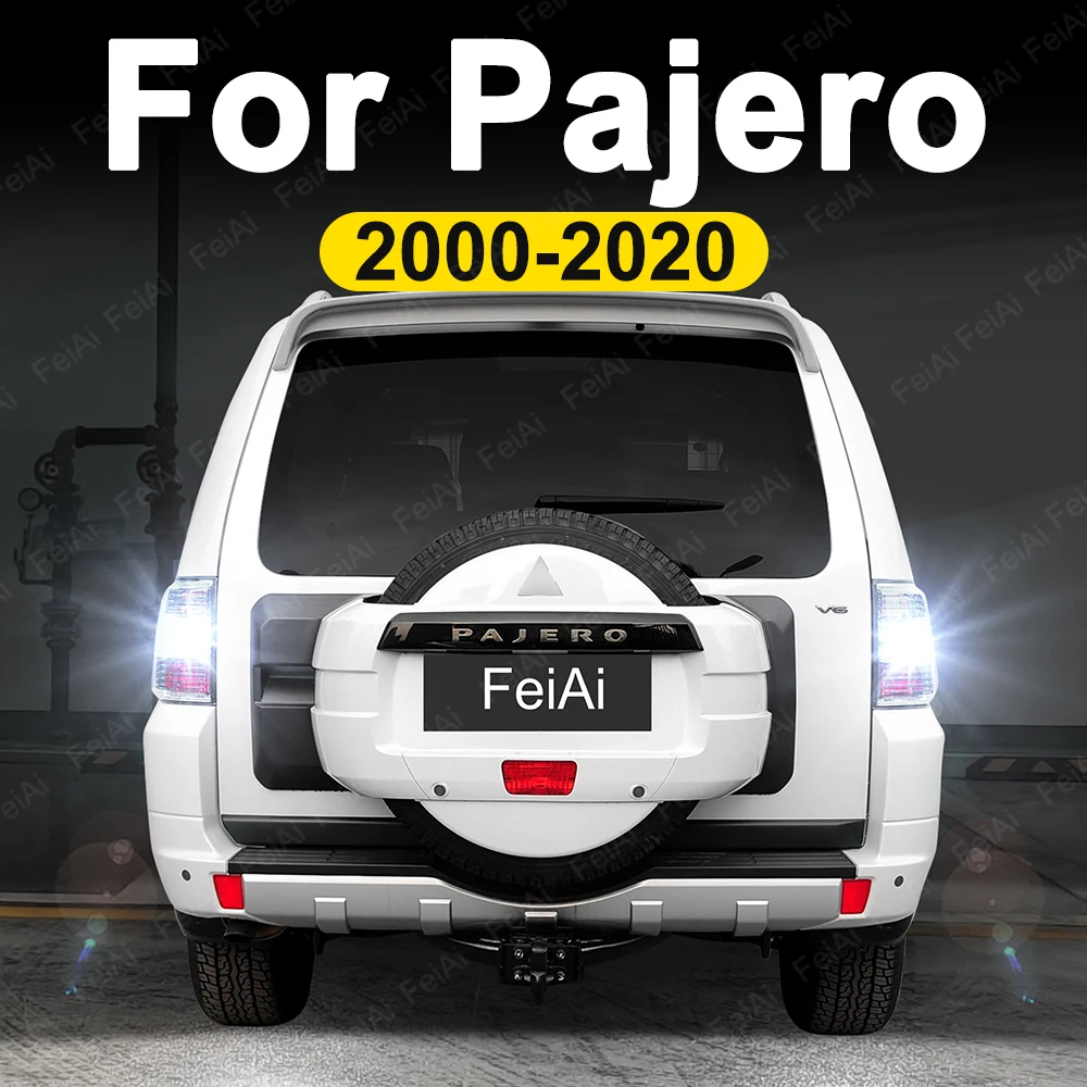 For Mitsubishi Pajero 3 4 LED Reverse Lights Pajero V60 V73 V80 V93 V97 V98 Tuning 2000-2008 2009 2010 2011 2012 2015 2016-2020
