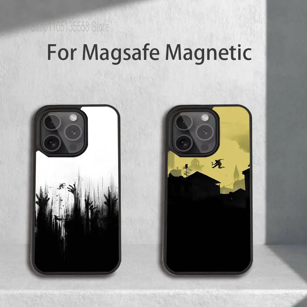 

D-Dying L-Light Game Phone Case For iPhone 17,16,15,14,13,12,11,Pro,Max,Plus,Mini,SE4,E Magnetic Magsafe Wireless Charging