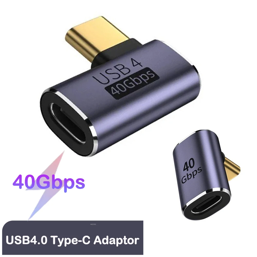 TYP C-Anschluss, 4K-OTG-Stecker, 100 W, 40 Gbit/s, Datenübertragung, ultraschnelles Laden, USB C, USB3.1, unterstützt 8K-Adapterverlängerung