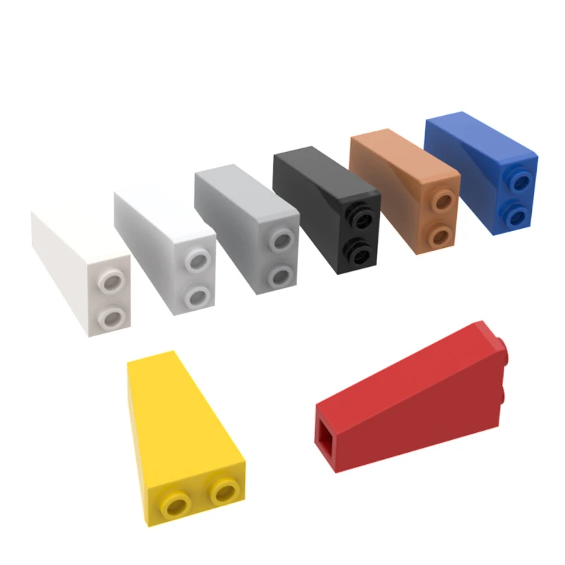

10 PCS Assembles Particles 2449 1x2x3 Slope Surface Reverse Parts Bricks Building Blocks Replaceable Parts Toys