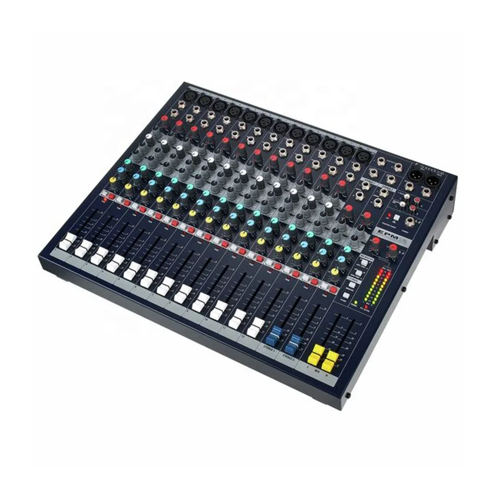 Soundcraft EPM12 14-channel Analog Mixer With 12 Mono Inputs 2 Stereo Inputs Pa System Audio Speakers Console