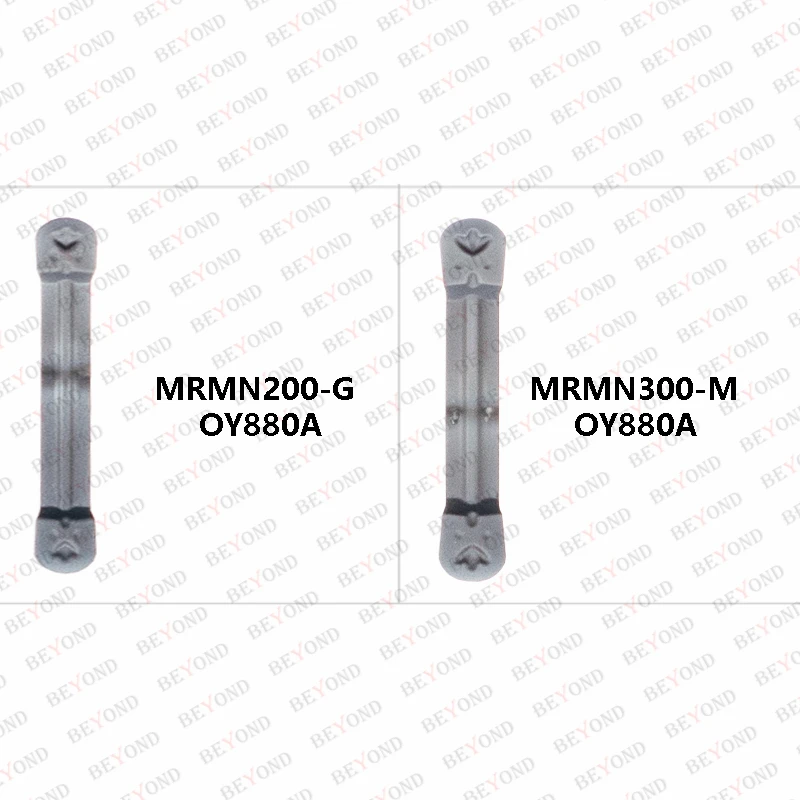 BEYOND MRMN OY880A MRMN200-G MRMN300-M ร่องตัด Slotting ตัดเครื่องมือคาร์ไบด์ใบมีดแทรกเครื่องกลึงสำหรับ Universal