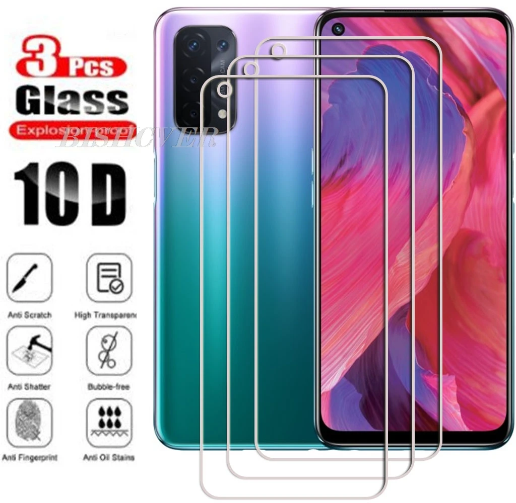 

3 шт. закаленное стекло 9H для OPPO A74 5G Global A54 5G OPPOA74 OPPOA54 CPH2195 CPH2197 Защитная пленка из закаленного стекла