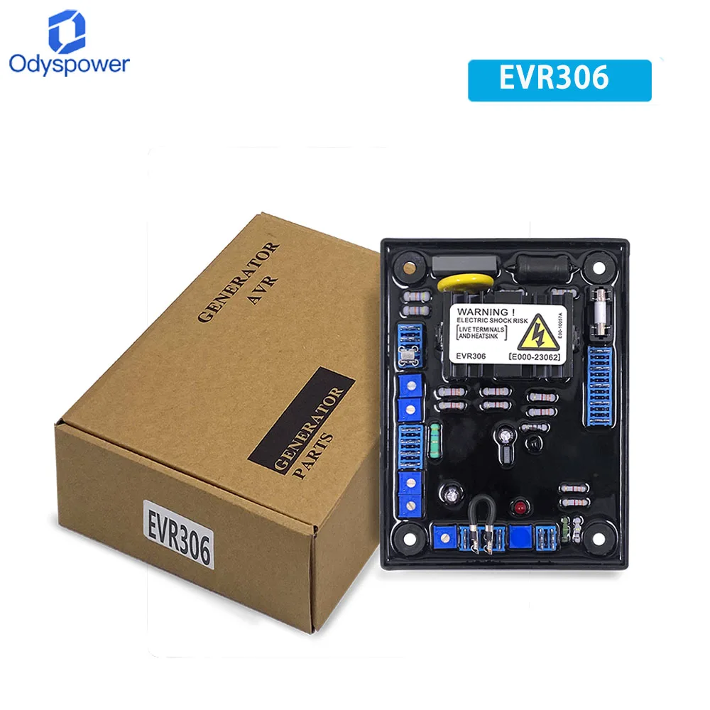 

High Quality EVR306 AVR For Brushless Generator Automatic Voltage Regulator Brushless Generator Spare Parts