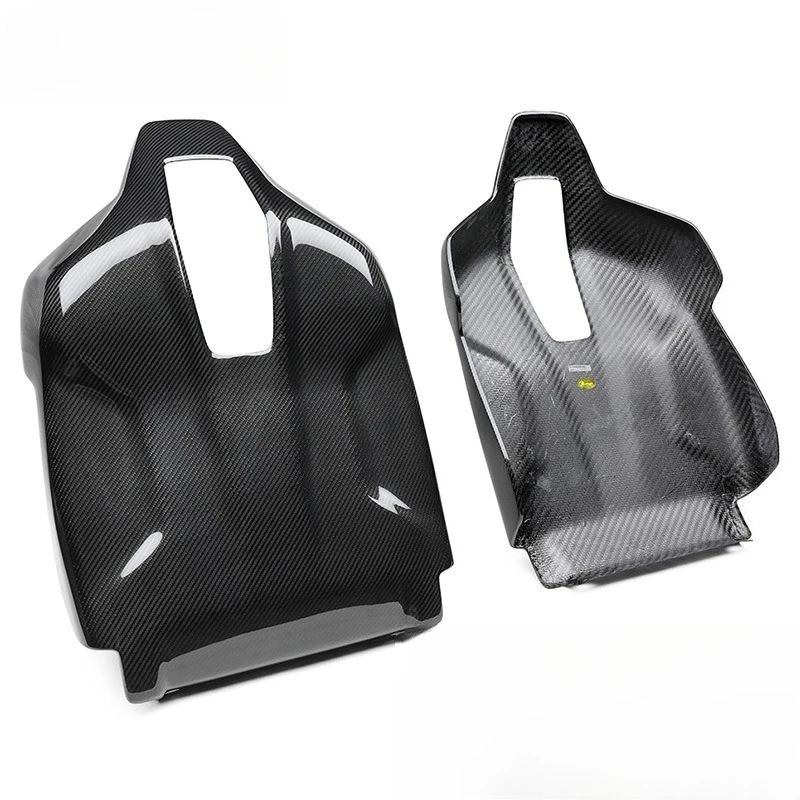 

Seat back shell, dry carbon fiber seat back, car backrest sticker, decorative accessories