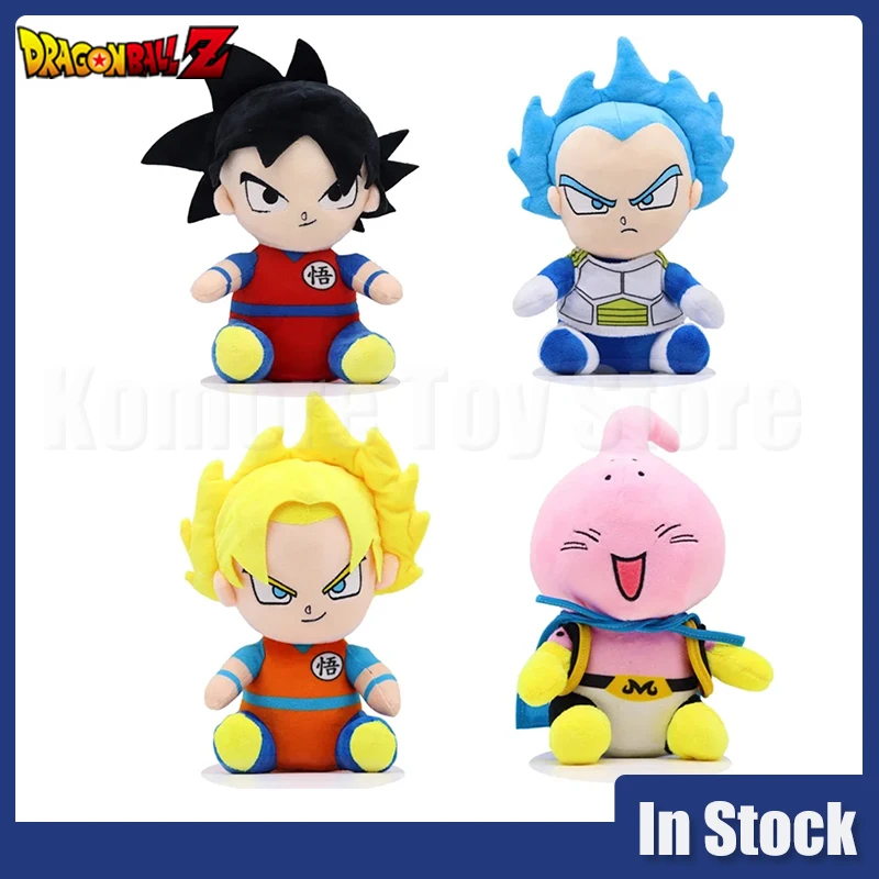 Figura de Anime de Dragon Ball Super Saiyan, Son Goku, Vegeta, Majin Buu, modelo de muñeca, colección de decoración de escritorio, juguete, regalo de cumpleaños