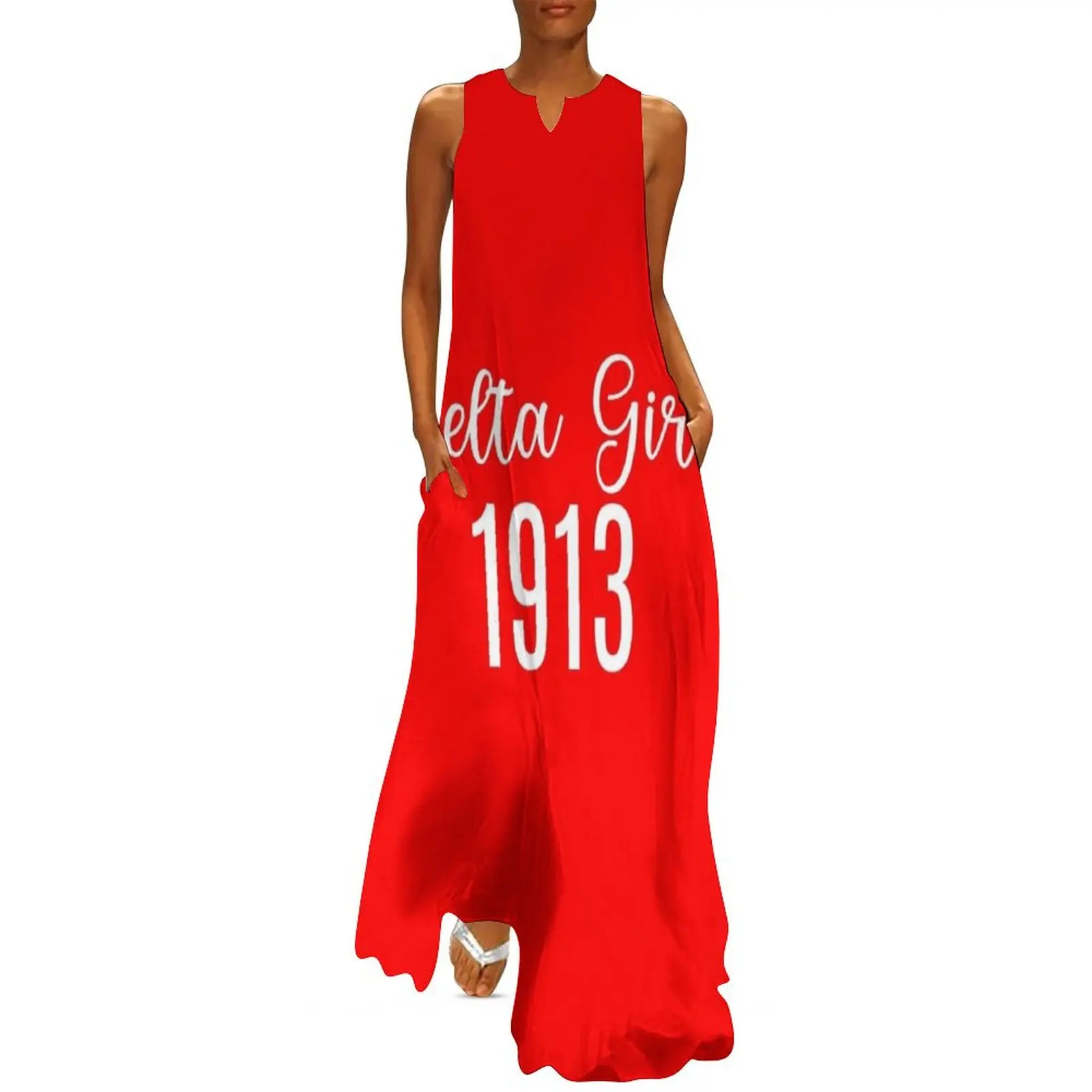 

Delta Girl 1913 Long Dress Woman clothes women's clothing trend 2025 clothing women summer 2025 Dress