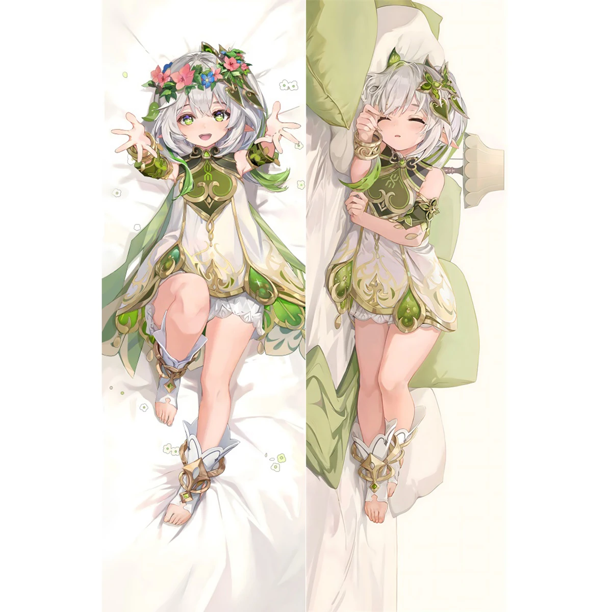 

Anime Nahida Two-dimens Anime Game Genshin Impact Dakimakura Pillowcase Hugging Body Pillow Cover No Filler