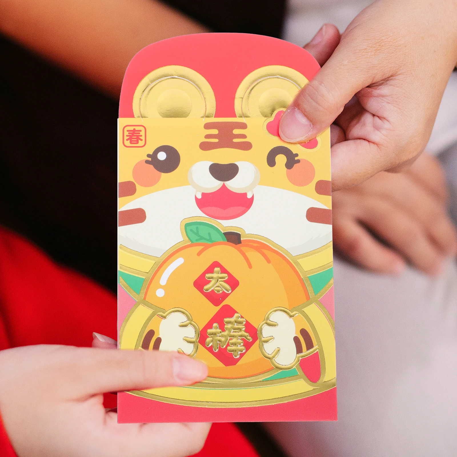 

48 Pcs Year of Tiger Red Envelope Chinese Style Lucky Money Packets New Year Paper Envelopes Pocket Prosperity