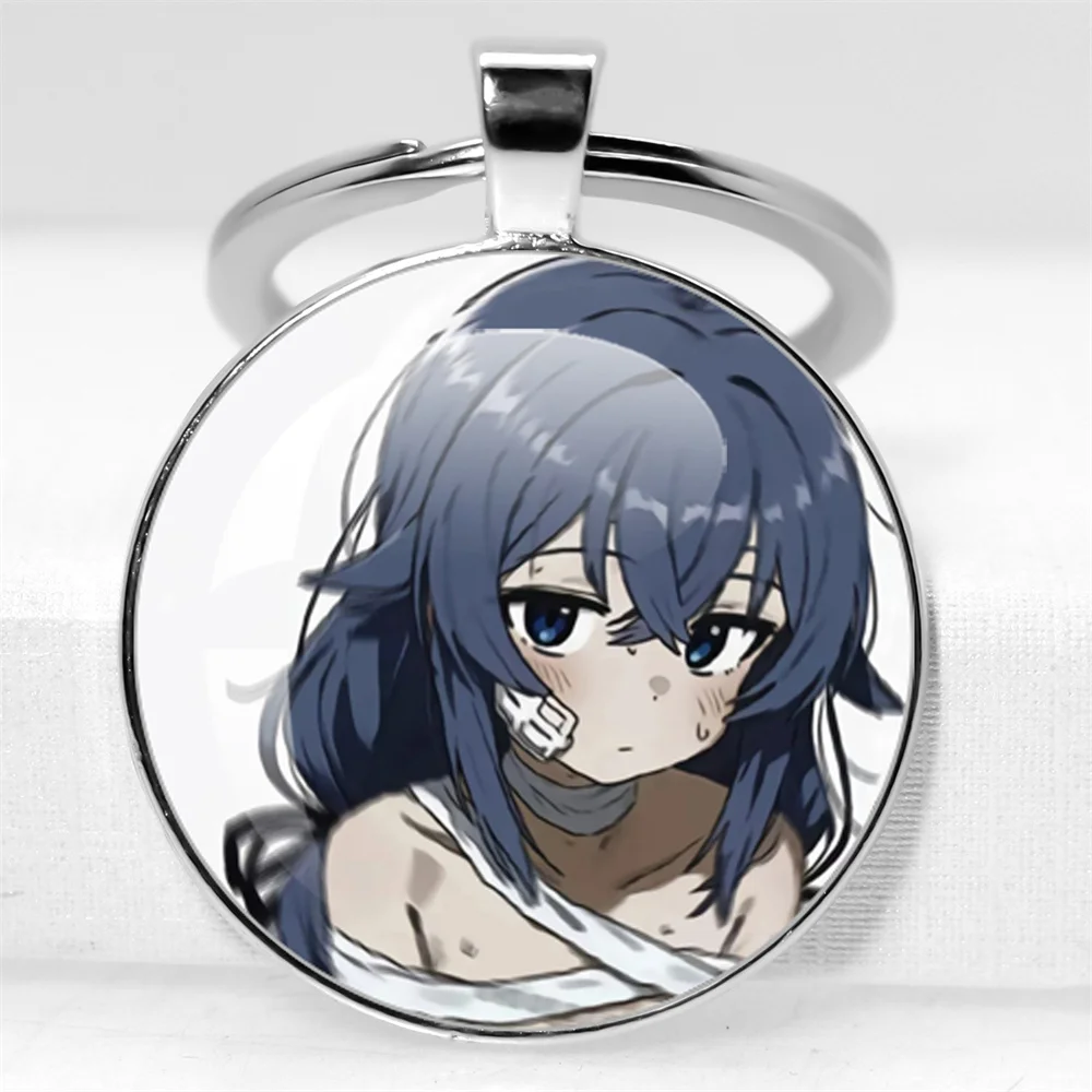 موشوكو تينسي: التناسخ العاطلين كابوشون 25 مللي متر/30 مللي متر المفاتيح الكرتون قلادة مجوهرات اكسسوارات كيرينغ المشجعين هدية #2