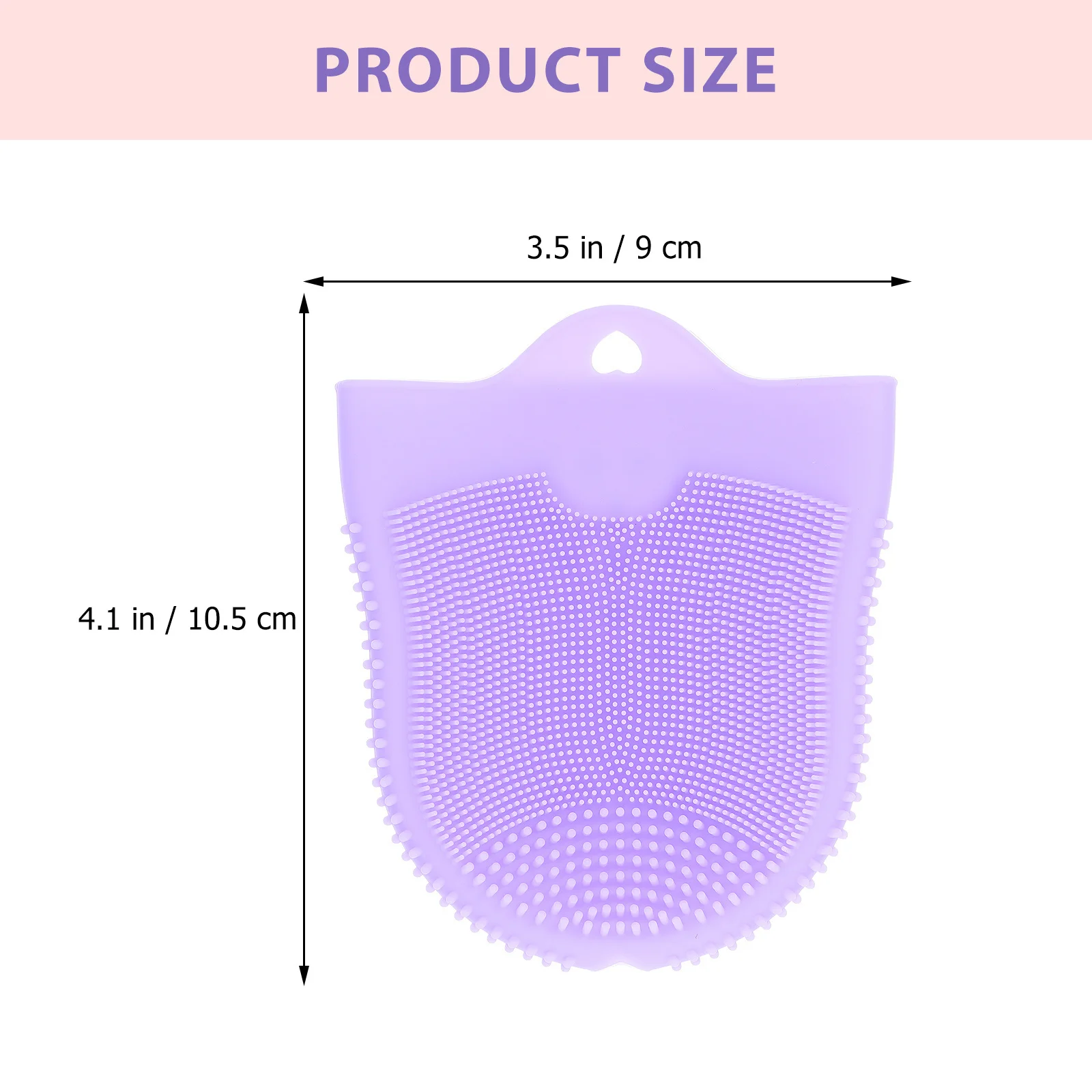 Ferramenta compacta de limpeza facial, escova de lavagem leve feita de silicone para cuidados diários, dispositivo esfoliante de cuidados com a pele, adequado para mulheres