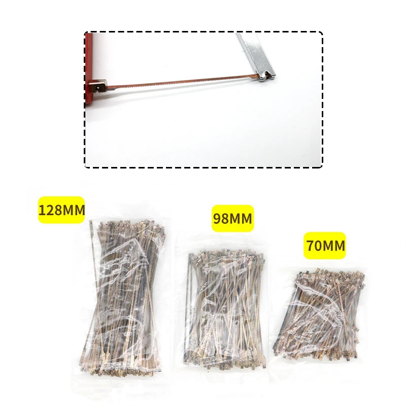 Dental Plaster Saw Blades Saw Bow 70/98/128mm Dental Lab Long/Short Plaster Saw Blades Dentist Tool Dentistry Supply