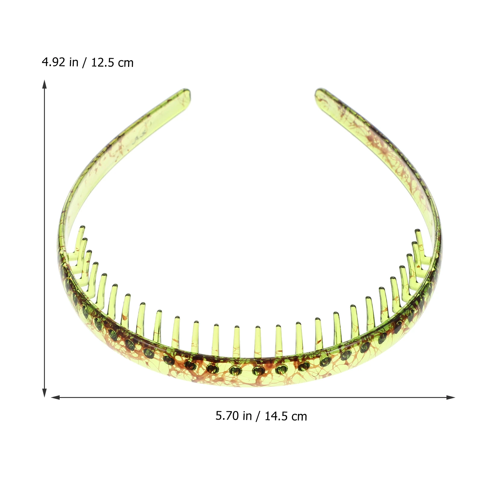 

3pcs Teeth Headband Hair Accessories Comb Plastic Ribbon Styling Tool For Women Men Women Teeth Headband Hair Care