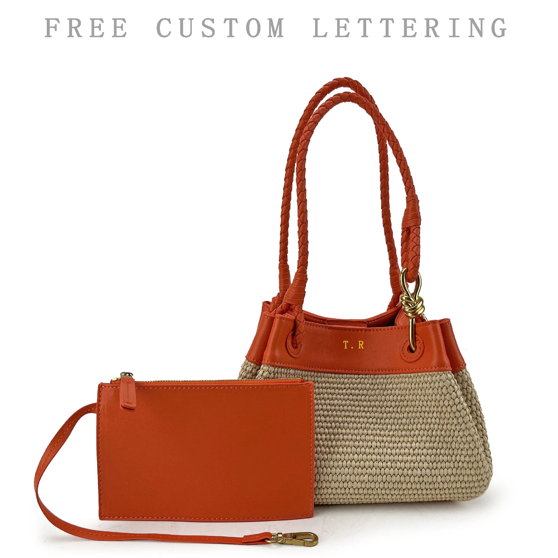 

Lafite splicing head layer chard basket bag 2025 new niche design French resort beach bag women's fashion hand-held shoulder bag