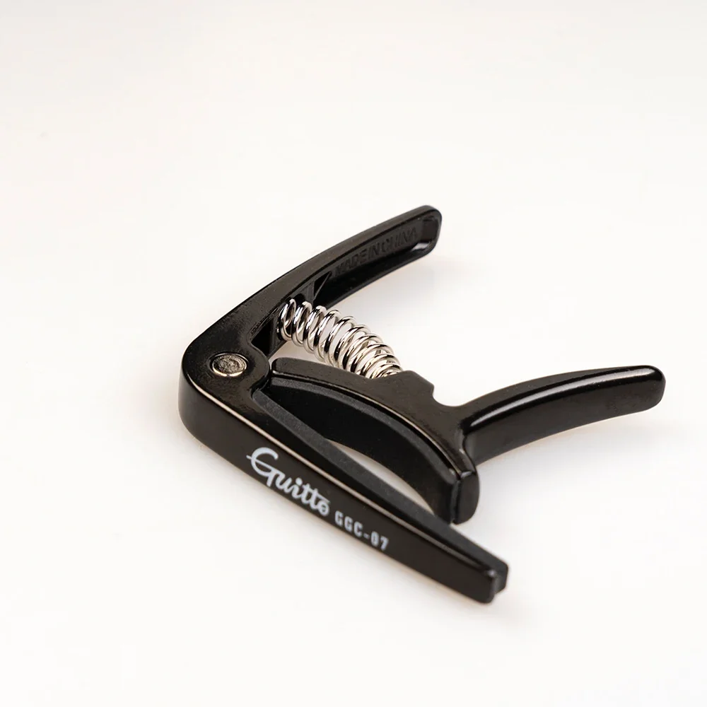 GUITTO GGC-07 Ukulele Capo Quick Zinc Alloy Ukelele Change Tuning Clamp 4 Strings Hawaii Guitar Capo Guitar Parts & Accessories