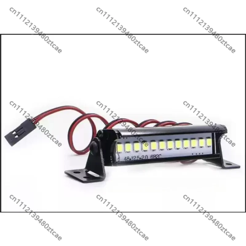 RC LED High‑Bright Roof Spotlight, Universal Light Upgrade Part for CC01 Crawler Monster Short‑Course On‑Road Car