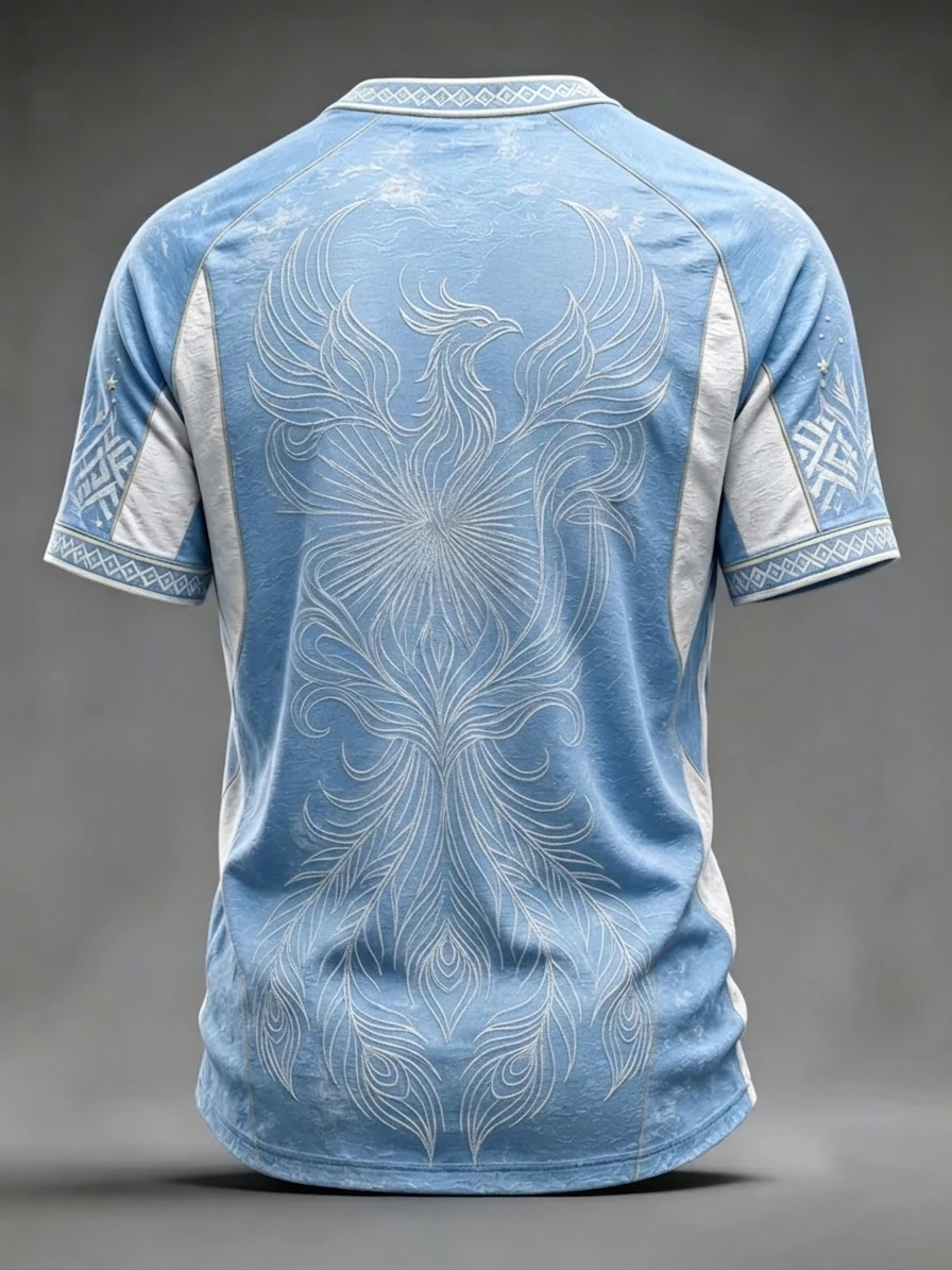 2026 Edition Argentine Fan Football Training T-Shirt - 3D Digital Printing - Comfortable and Breathable - Family Clothing