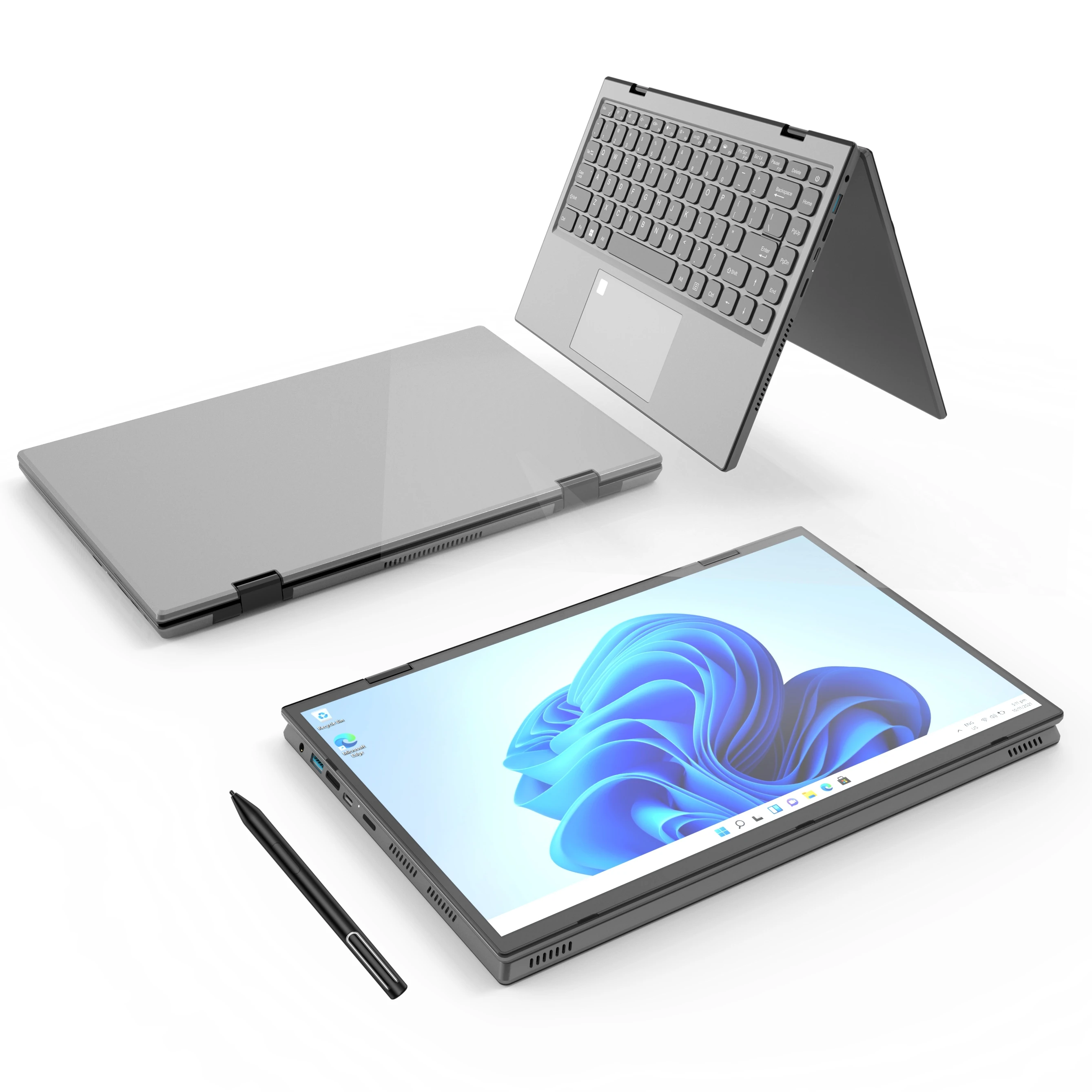 

Wholesale Low Price HL140Y 2-in-1 Tablet Yoga Laptop 14-inch Touch Screen 360 Degree Flip Ordinateur Portable Notebook Laptop