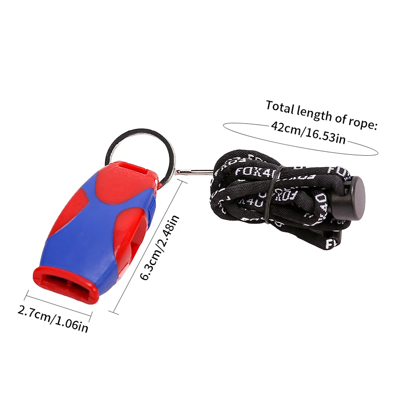 1 Referee match PE teacher special high frequency survival plastic non-core whistle