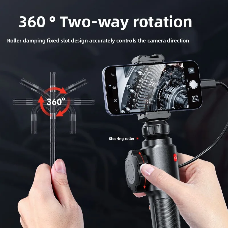 

S20A New 360 Degree Rotatable Industrial Pipeline Inspection Camera Phone OTG Portable