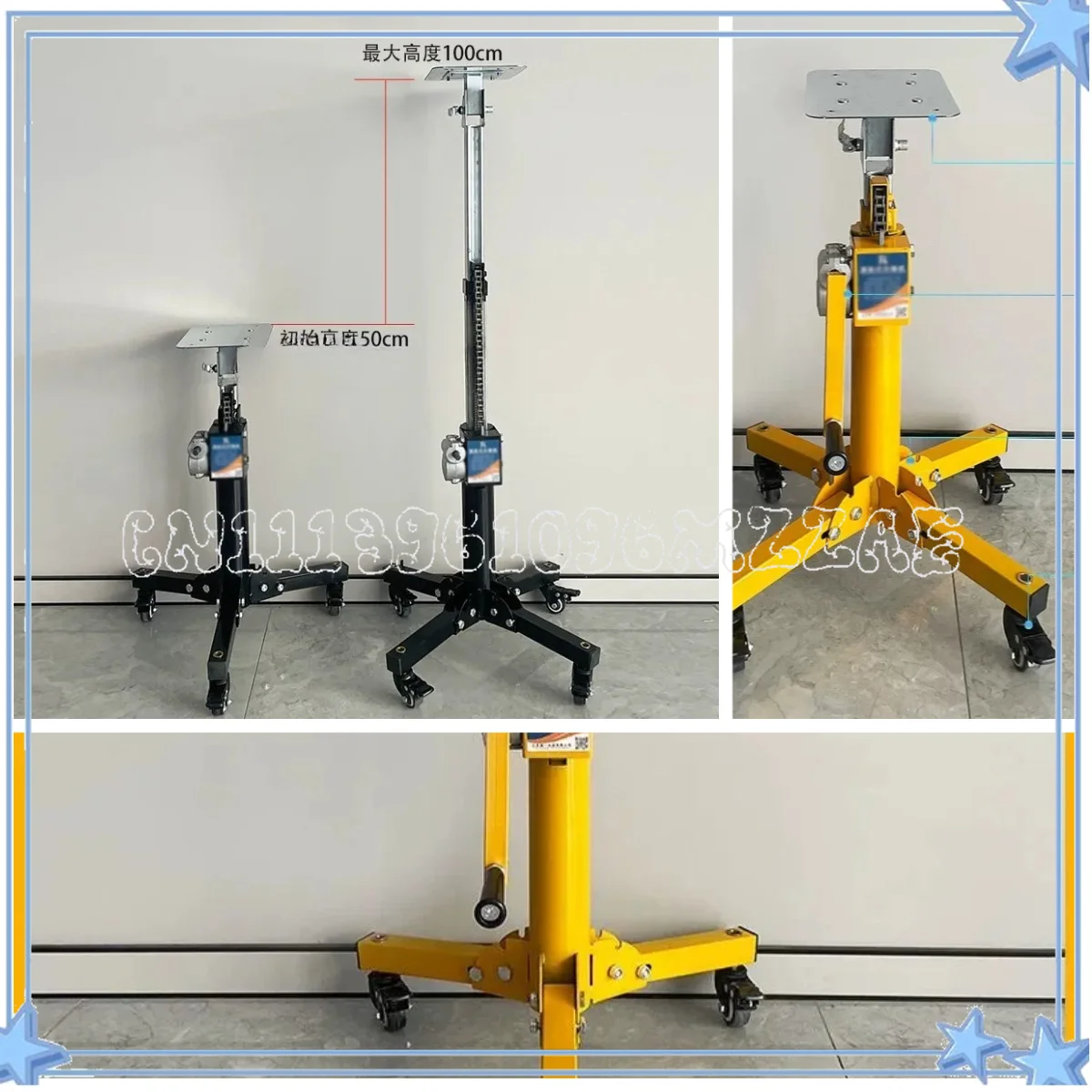 Particle Technology Core Egg New Stainless Steel Adjustable Multifunctional Angle Mobile Projector Lifting Bracket