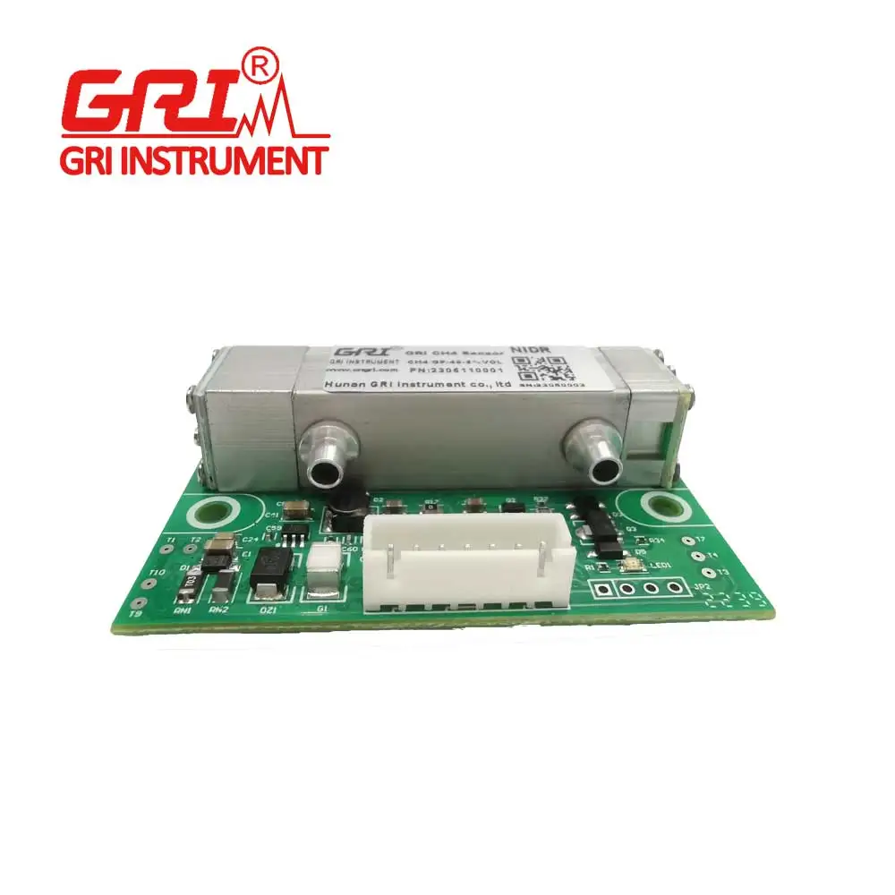 20250-100%vol CH4 적외선 메탄 가스 센서 모듈 디지털 아날로그 출력 4-20mA 및 RS485 바이오 가스 시스템