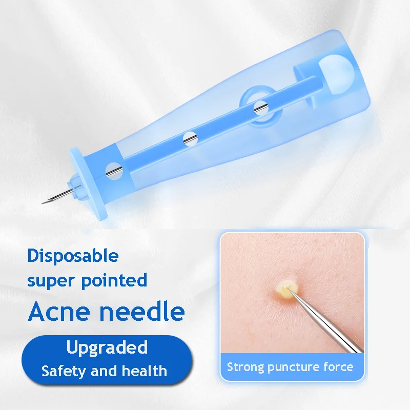 Extra Fijne Cellulaire Acne Mee-eter Pincet Gezichtsschoonheid Verwijder Acne Naald Gereedschappen voor Smet en Whitehead Verwijdering Huidverzorging