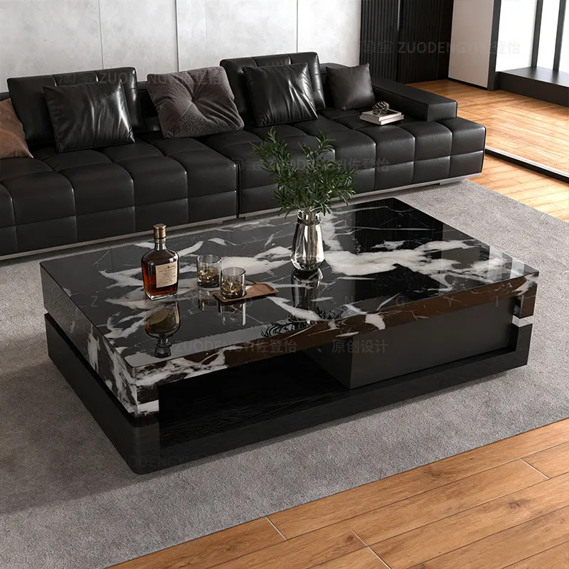 Modern Writing Side Table Moving Designer Living Room Luxury Modern Kitchen Coffee Table Decoration Couchtisch Home Furniture