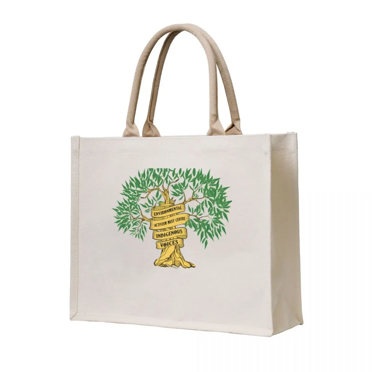 

Environmental activism must centre Indigenous voices Tote Bag eco pack shopper bags for women female bag Canvas stote bag