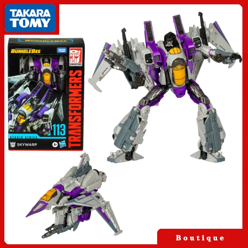 

Takara Tomy Transformers Toys Studio Series SS-113 Voyage Class 14CM Skywarp Autobot Action Figures Classic Hobbies Collectible