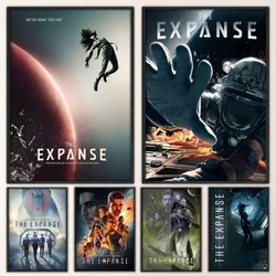 Classic Movie The E-Expanse TV Poster Vintage Prints Art Home Painting Bathroom Kitchen Bar Accessories Wall Sticker Small Size