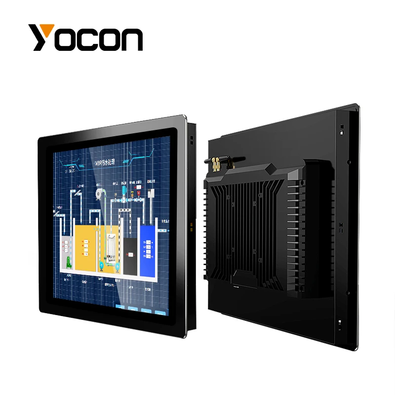 

15 inch Embedded Aluminum 3rd Gen i3 4+128G Capacitive Touch Computer Industrial Panel Pc