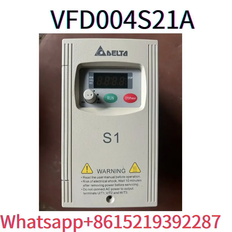 

second-hand Inverter VFD004S21A 0.4kw 220v tested ok