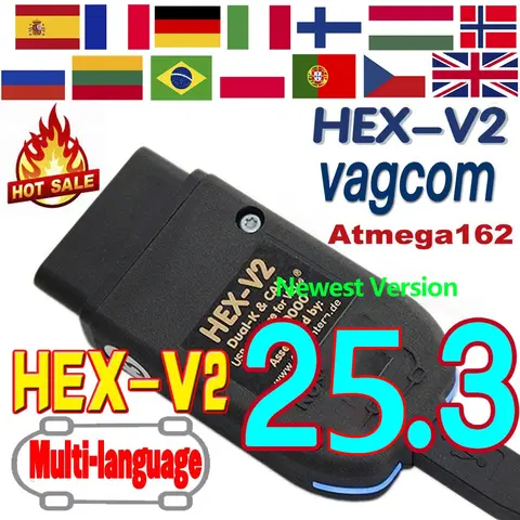 2025 최신 VAGCOM 인터페이스 VCDSCAN HEX V2 업데이트 25.3 For VW For AUDI Skoda Seat 다국어 자동차 진단 VAGOM 도구 2025 최신 VAGCOM 인터페이스 VCDSCAN HEX V2 업데이트 25.3 For VW For AUDI Skoda Seat 다국어 자동차 진단 VAGOM 도구