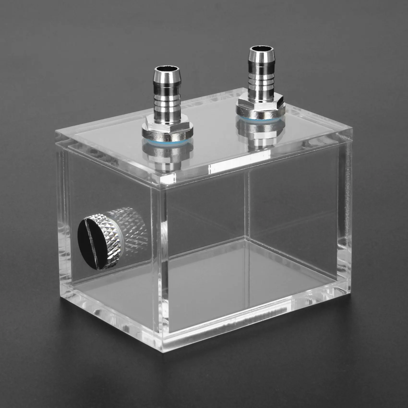 F-3C New 200ml Acrylic water tank cooler water cooling radiator pc cpu water block Transparent