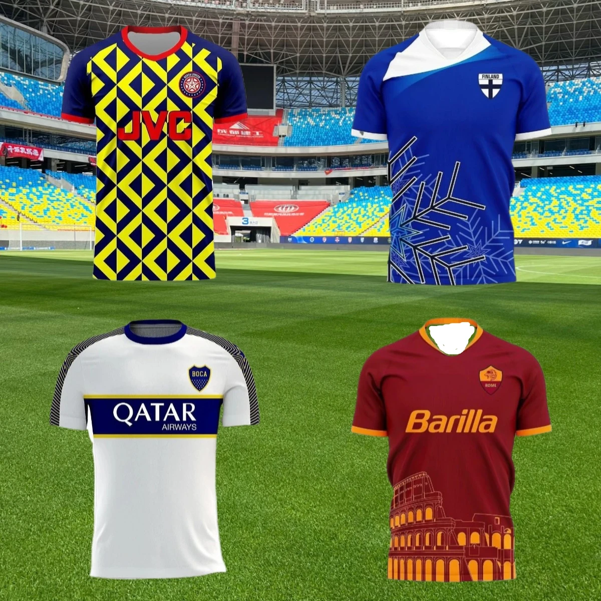 

25. горячая распродажа футбольных футболок, полные комплекты тренировочной одежды того же стиля для взрослых мужчин и мальчиков того же стиля