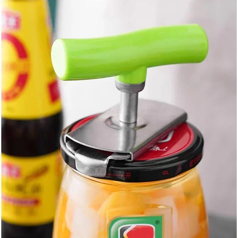 Stainless Steel Jar Opener Gripper Lid Opener Bottle Opener for Weak Hands Seniors Arthritis Kitchen Tool