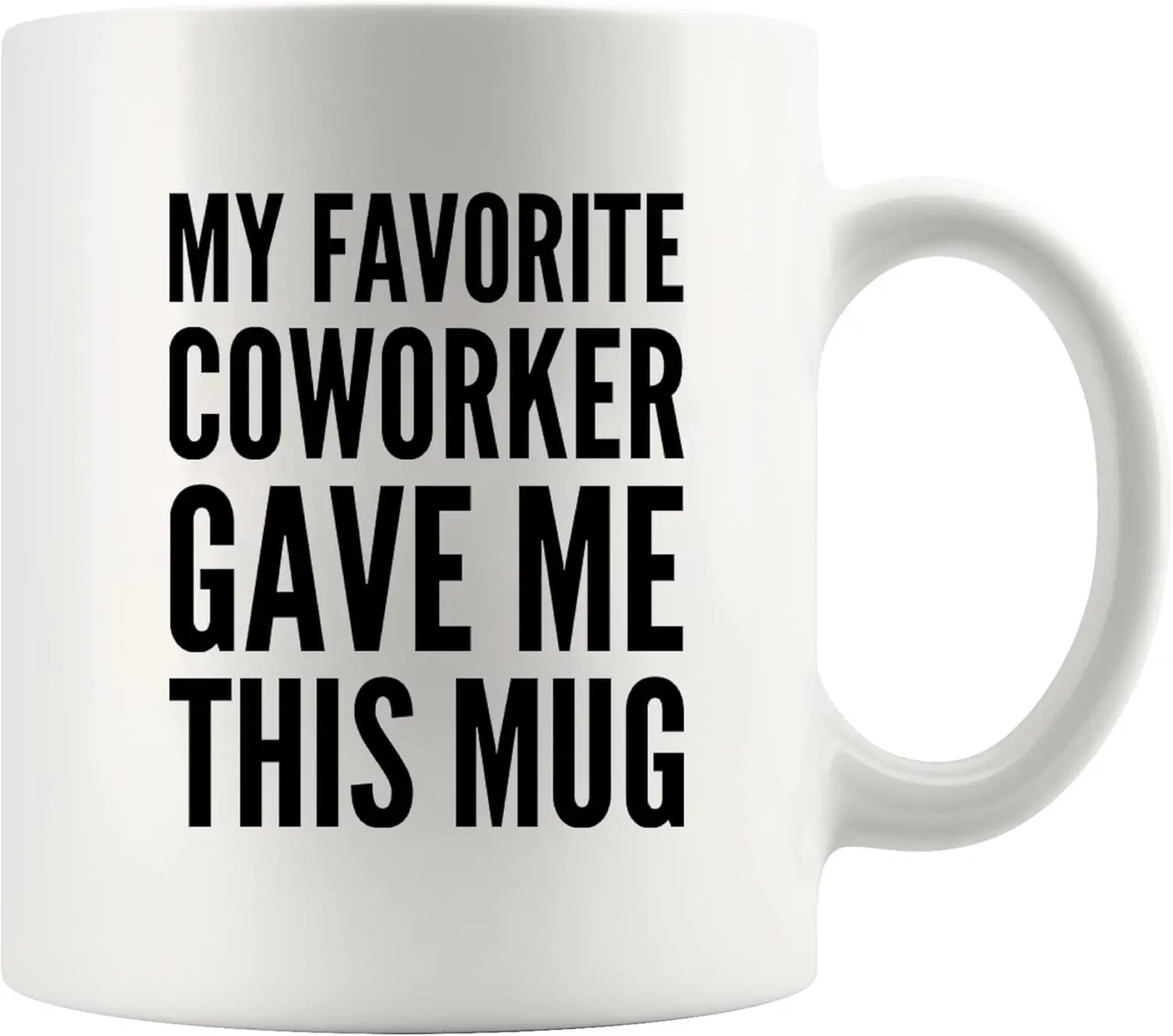 Panvola My Favorite Coworker Gave Me This Mug Going Away Coworker Gift Funny Office Mugs Employer Farewell Goodbye Gifts To