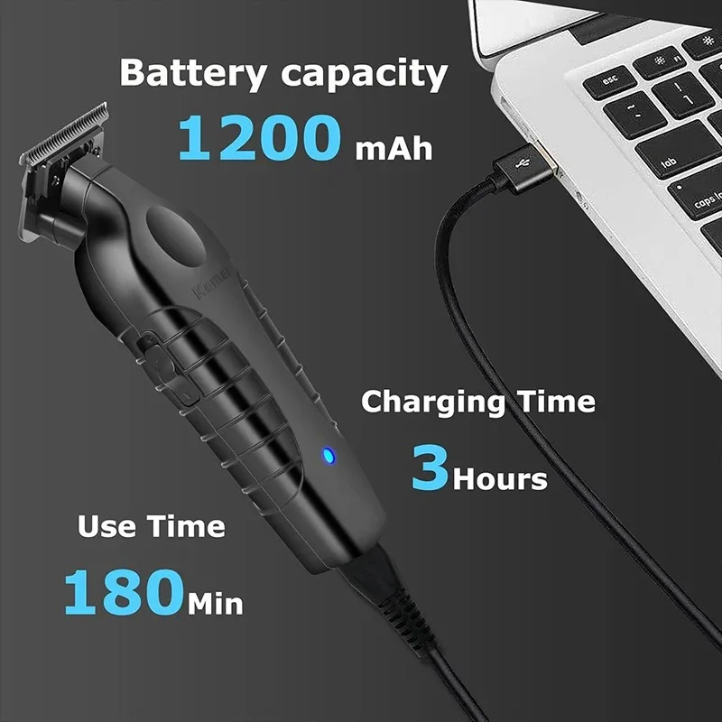 Kemei KM-2296 KM-2299 KM-2024 مجموعة قص الشعر للرجال ماكينة حلاقة كهربائية ماكينة تشذيب الشعر ماكينة قص الشعر الاحترافية